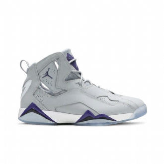 Air Jordan True Flight Grå Lilla Hvit Herresko