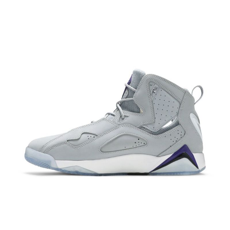 Air Jordan True Flight Grå Lilla Hvit Herresko