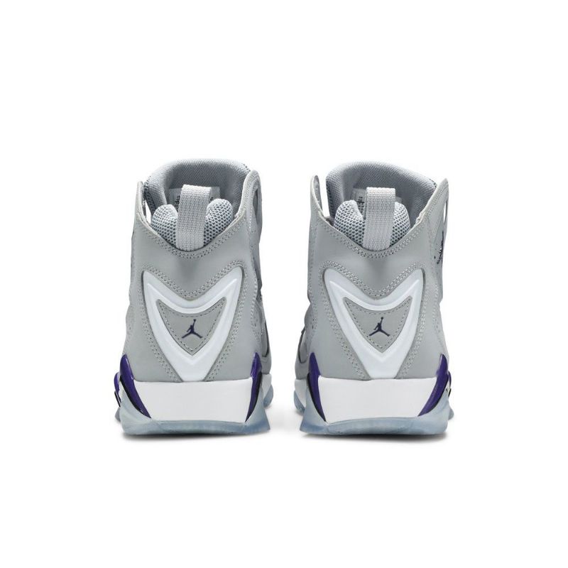 Air Jordan True Flight Grå Lilla Hvit Herresko