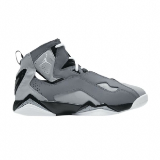 Air Jordan True Flight Grå Svart Hvit Herresko