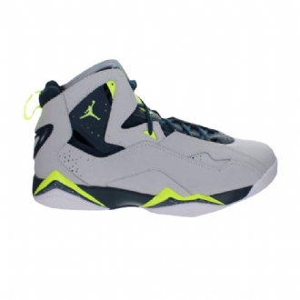 Air Jordan True Flight Grågrønne Mørke Blå Herresko