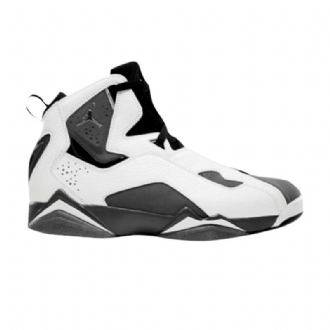 Air Jordan True Flight Hvit Grå Svart Herresko