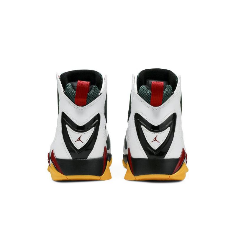 Air Jordan True Flight Hvit Rød Grønn Gul Herresko