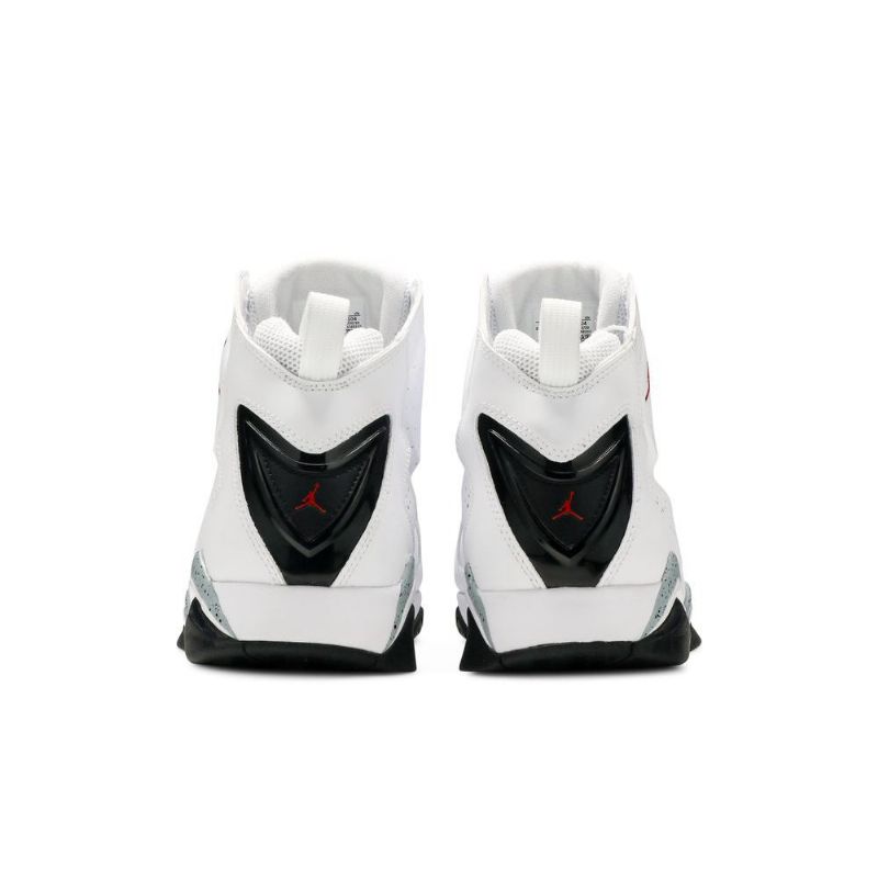 Air Jordan True Flight Hvit Svart Rød Herresko