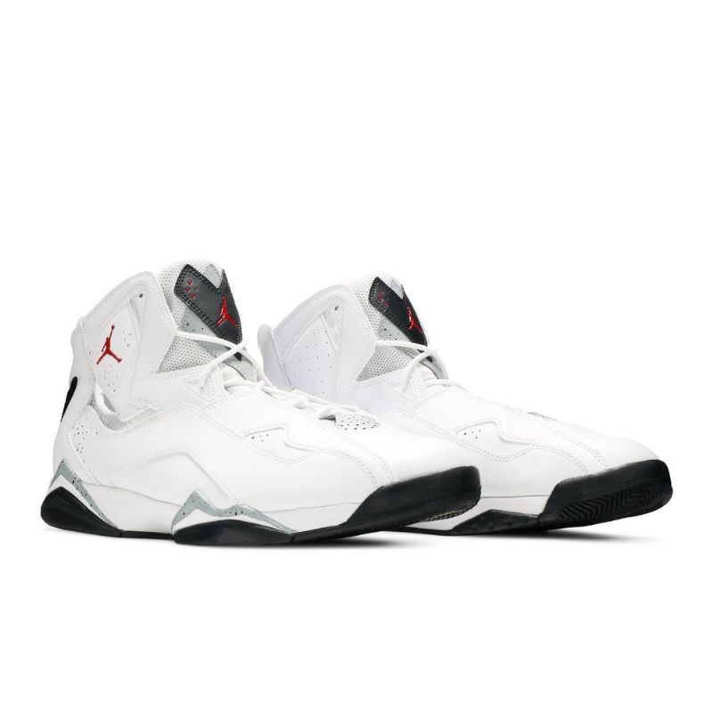 Air Jordan True Flight Hvit Svart Rød Herresko