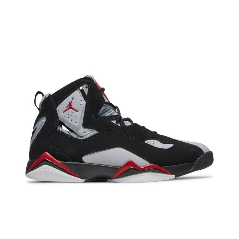 Air Jordan True Flight Svart Grå Rød Herresko