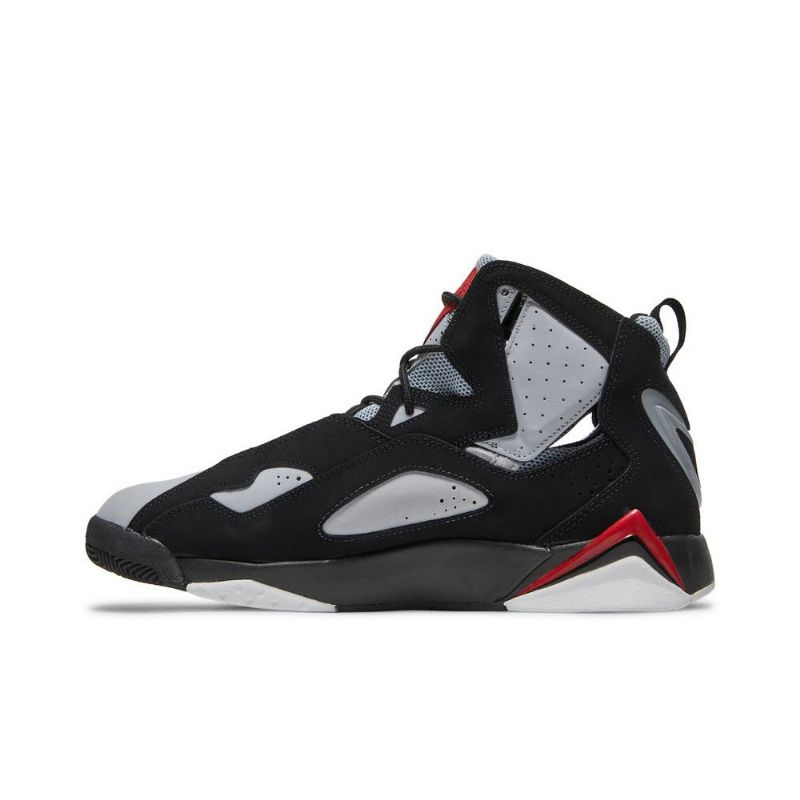 Air Jordan True Flight Svart Grå Rød Herresko