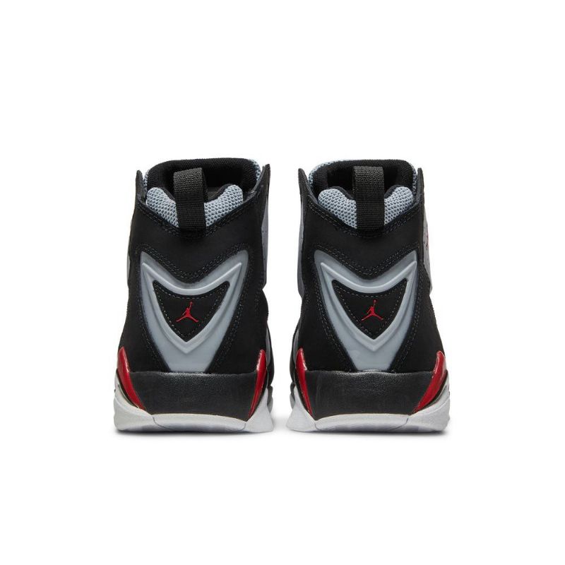 Air Jordan True Flight Svart Grå Rød Herresko
