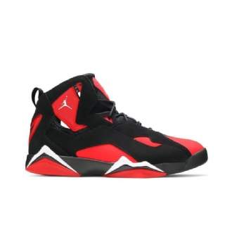 Air Jordan True Flight Svart Rød Hvit Herresko