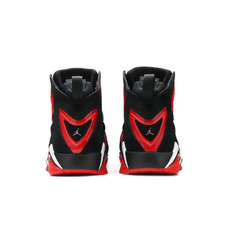 Air Jordan True Flight Svart Rød Hvit Herresko