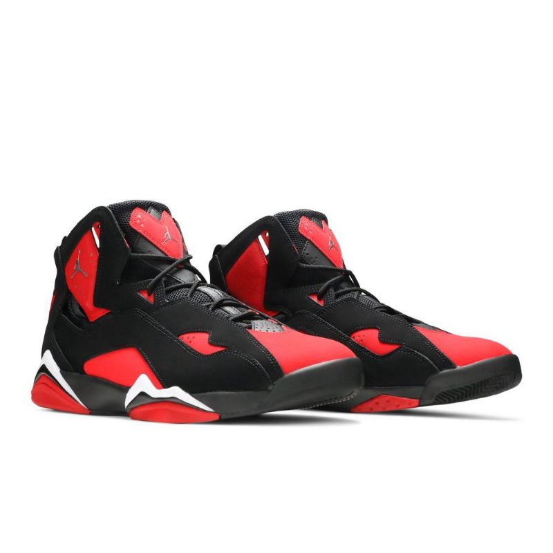 Air Jordan True Flight Svart Rød Hvit Herresko