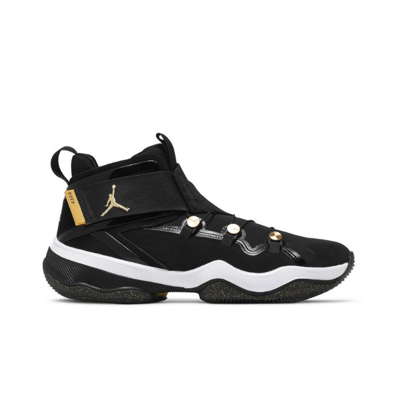 Air Jordan 23 Ajnt 23 Svart Hvitt Gull Herresko