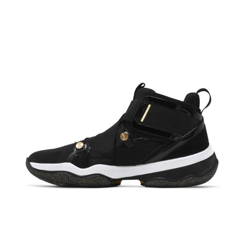 Air Jordan 23 Ajnt 23 Svart Hvitt Gull Herresko