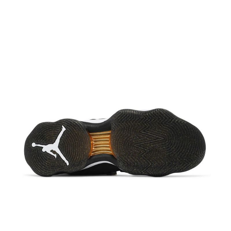 Air Jordan 23 Ajnt 23 Svart Hvitt Gull Herresko