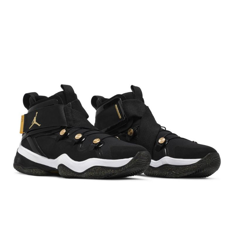 Air Jordan 23 Ajnt 23 Svart Hvitt Gull Herresko