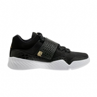 Air Jordan 23 J23 Svart Hvitt Gull Herresko