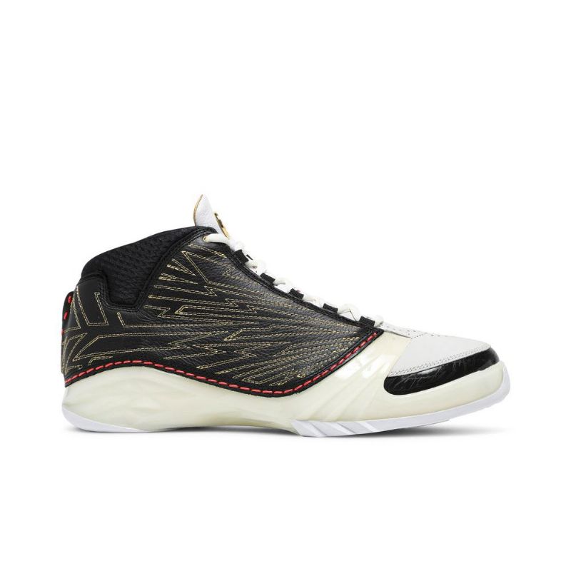 Air Jordan 23 Titan Retro Sp Svart Beige Hvitt Gull Herresko