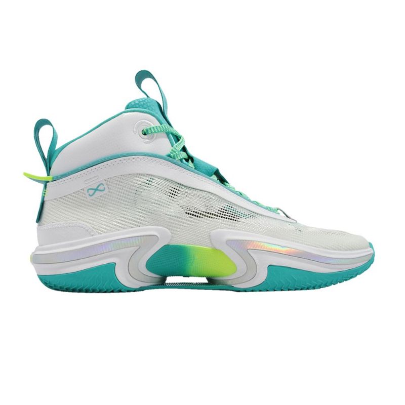 Air Jordan 36 Guo Ailun Pf Hvit Blå Grønn Herresko