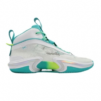 Air Jordan 36 Guo Ailun Pf Hvit Blå Grønn Herresko