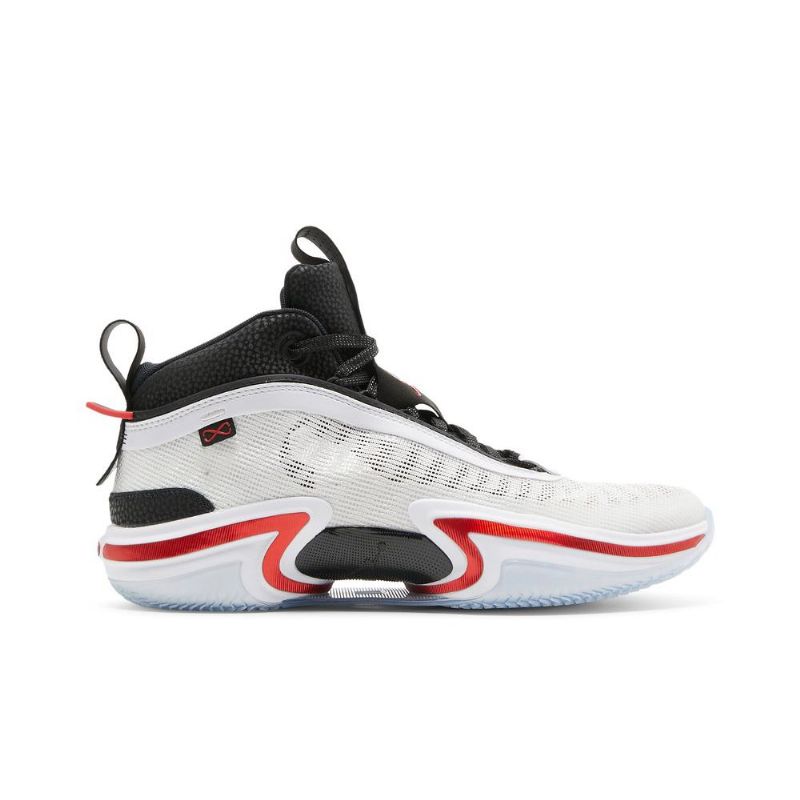 Air Jordan 36 Hvit Svart Rød Herresko