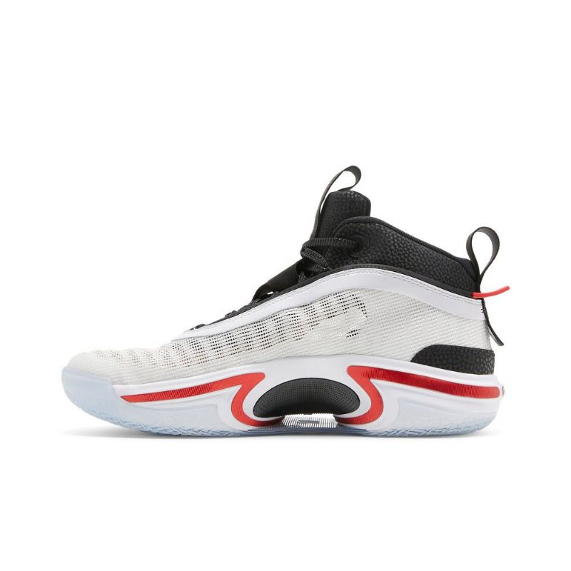 Air Jordan 36 Hvit Svart Rød Herresko