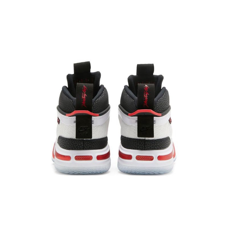Air Jordan 36 Hvit Svart Rød Herresko