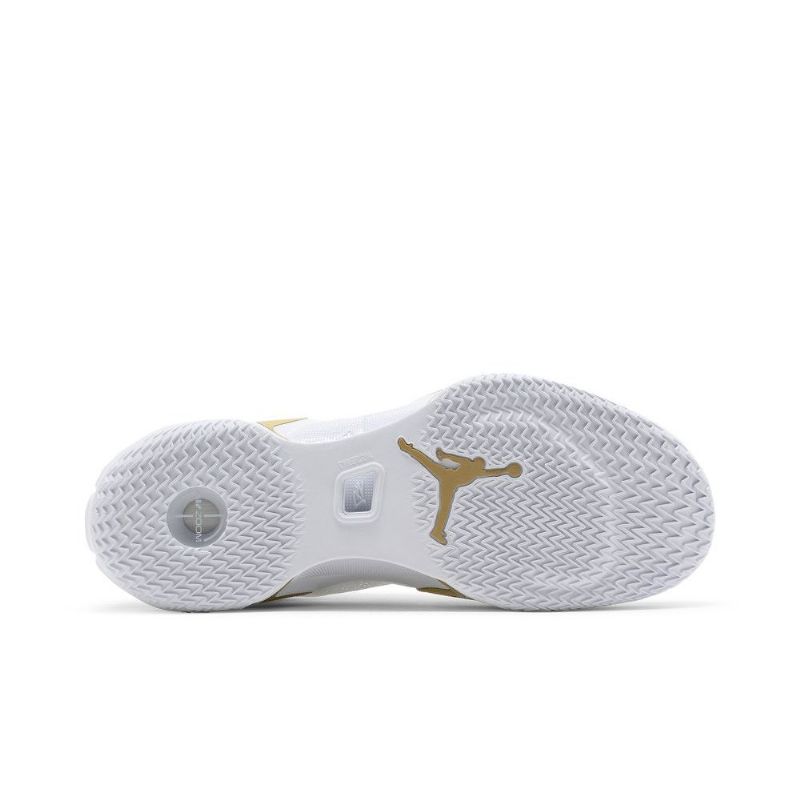 Air Jordan 36 Hvitt Gull Herresko