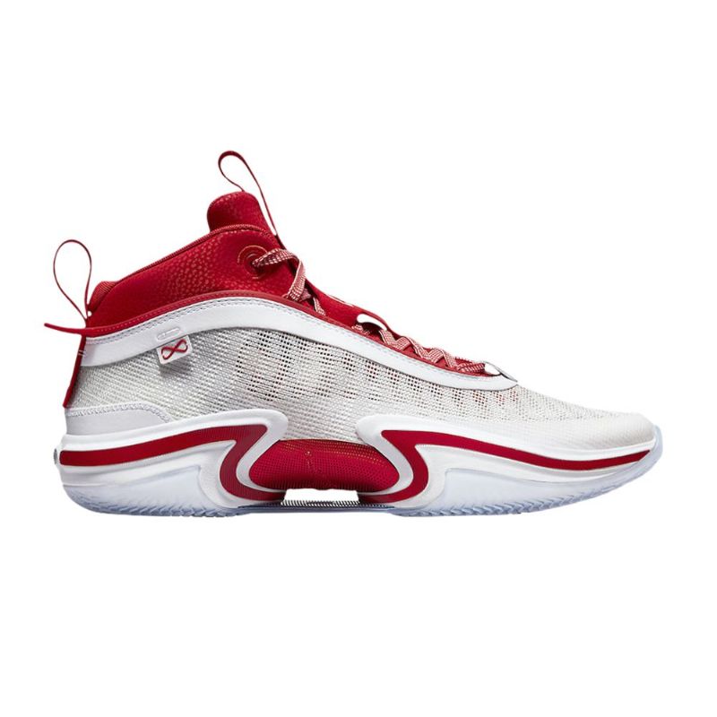 Air Jordan 36 Kia Nurse Hvit Rød Herresko