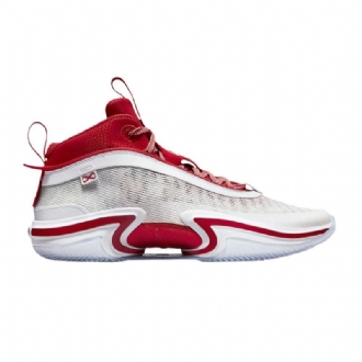 Air Jordan 36 Kia Nurse Hvit Rød Herresko