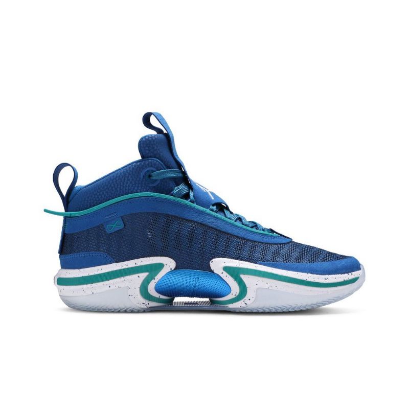 Air Jordan 36 Luka Doncic Blå Grønn Hvit Herresko