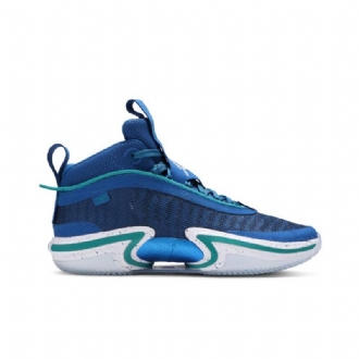 Air Jordan 36 Luka Doncic Blå Grønn Hvit Herresko