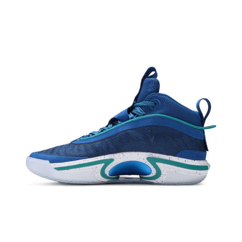 Air Jordan 36 Luka Doncic Blå Grønn Hvit Herresko