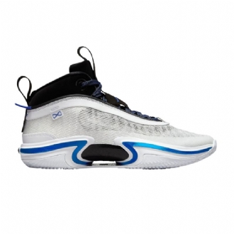 Air Jordan 36 Pf Hvit Svart Blå Herresko