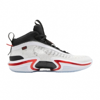 Air Jordan 36 Pf Hvit Svart Rød Herresko