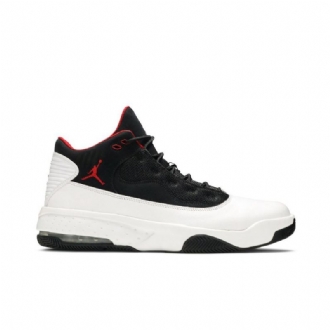 Air Jordan Max Aura 2 Hvit Rød Svart Herresko