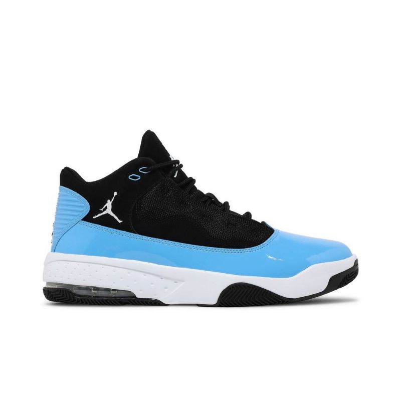 Air Jordan Max Aura 2 Svart Blå Hvit Herresko