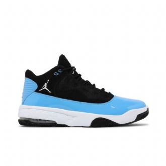 Air Jordan Max Aura 2 Svart Blå Hvit Herresko