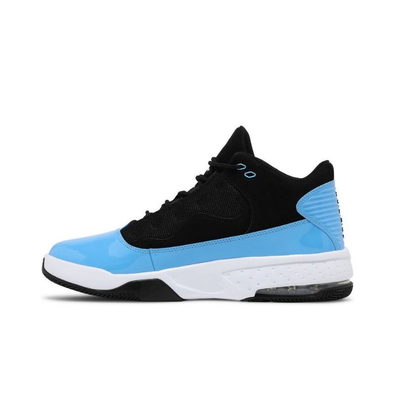 Air Jordan Max Aura 2 Svart Blå Hvit Herresko