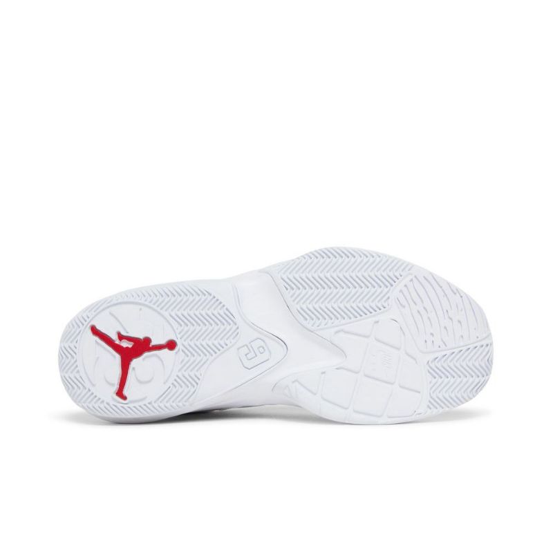 Air Jordan Max Aura 3 Hvit Rød Svart Herresko
