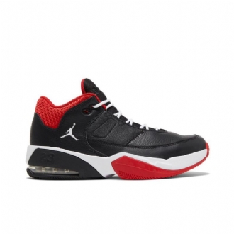Air Jordan Max Aura 3 Svart Rød Hvit Herresko