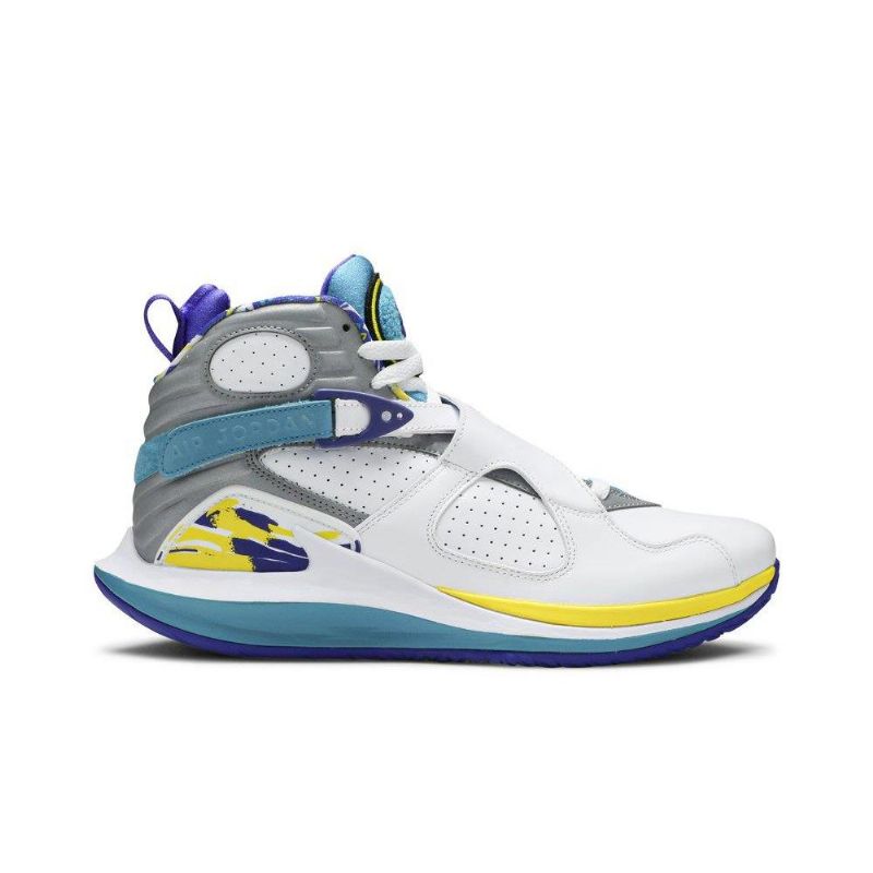 Air Jordan 8 Nikecourt Air Zoom Zero Hvit Blå Grå Damesko