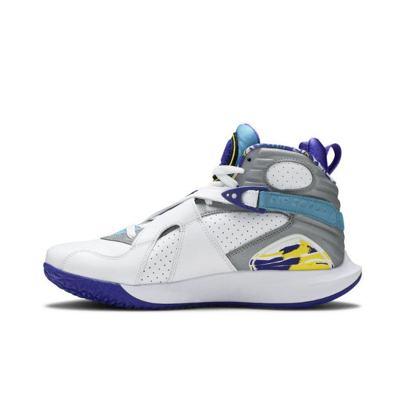 Air Jordan 8 Nikecourt Air Zoom Zero Hvit Blå Grå Damesko