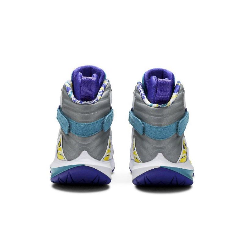 Air Jordan 8 Nikecourt Air Zoom Zero Hvit Blå Grå Damesko
