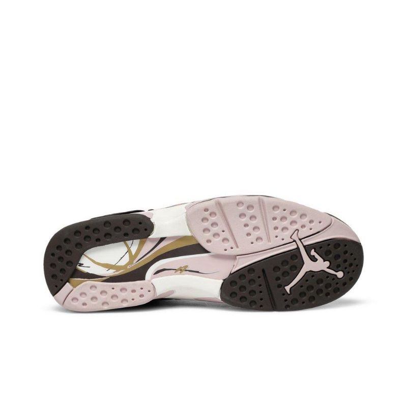 Air Jordan 8 Retro Lav Brun Rosa Damesko