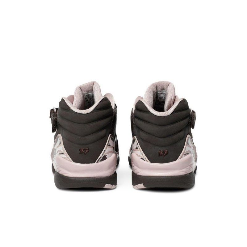 Air Jordan 8 Retro Lav Brun Rosa Damesko
