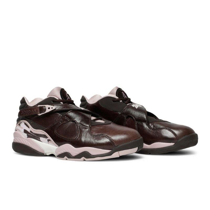 Air Jordan 8 Retro Lav Brun Rosa Damesko