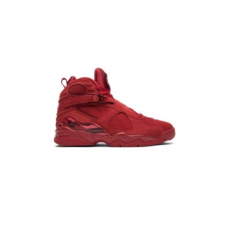 Air Jordan 8 Retro Røde Damesko