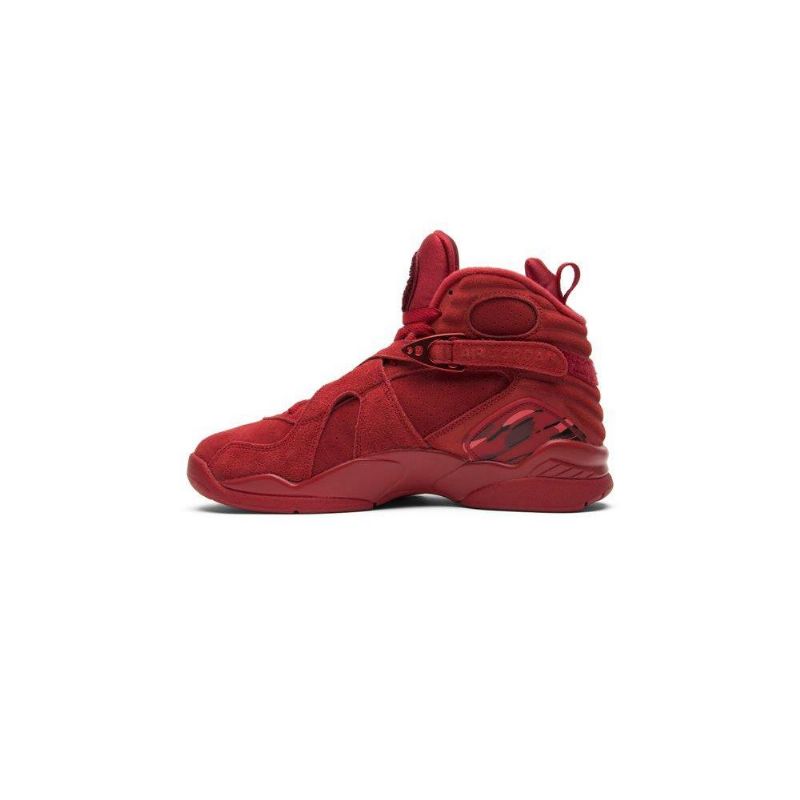Air Jordan 8 Retro Røde Damesko