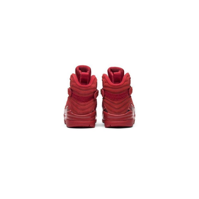 Air Jordan 8 Retro Røde Damesko