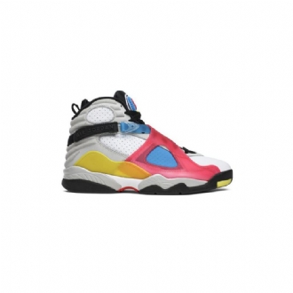 Air Jordan 8 Retro Sp Se Hvite Flerfargede Herresko